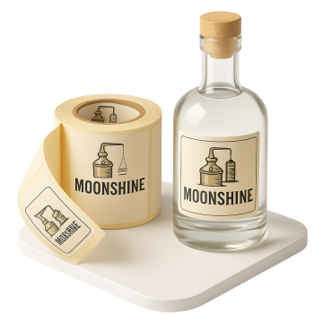 Выбор этикетки для самогона