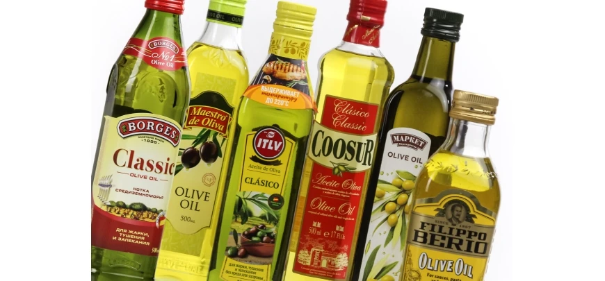 Этикетки растительного масла