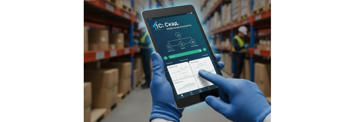 Разработка мобильного решения для складской аналитики и автоматизации на базе «1С:Управление торговлей 11»