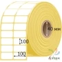 Термоэтикетка ЭКО 100х100 (рядов 2 по 700 шт)  в рулоне, втулка 40 мм (к) IQ code
