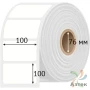Этикетка самоклеящаяся 100х100 (рядов 1 по 1 000 шт) Полипропилен белый в рулоне, втулка 76 мм (к) IQ code 	