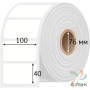 Этикетка самоклеящаяся 100х40 (рядов 1 по 2 000 шт) Полипропилен белый в рулоне, втулка 76 мм (к) IQ code 	