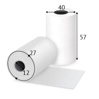 Чековая лента 57 (мм) x 27 (м), втулка 12 мм