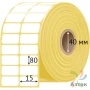 Термоэтикетка ЭКО 15х80 (рядов 2 по 500 шт)  в рулоне, втулка 40 мм (к) IQ code