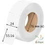 Бирка навесная ювелирная 24х33,16 (рядов 1 по 1 000 шт), Картон термотрансферный в рулоне втулка 76 мм (к), 