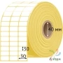 Термоэтикетка ЭКО 30х30 (рядов 3 по 2 000 шт)  в рулоне, втулка 40 мм (к) IQ code