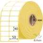 Термотрансферная этикетка 50х40 (рядов 2 по 1 000 шт) Полуглянец в рулоне, втулка 40 мм (к) IQ code