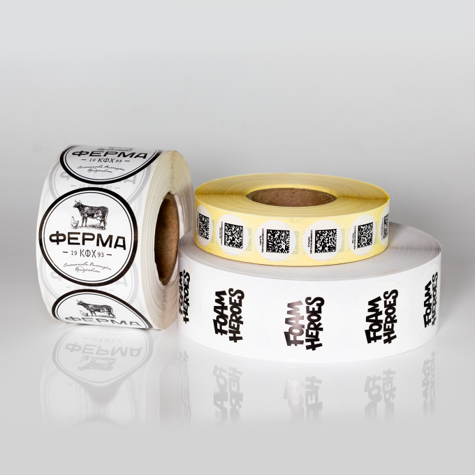 Печать QR кодов на этикетке