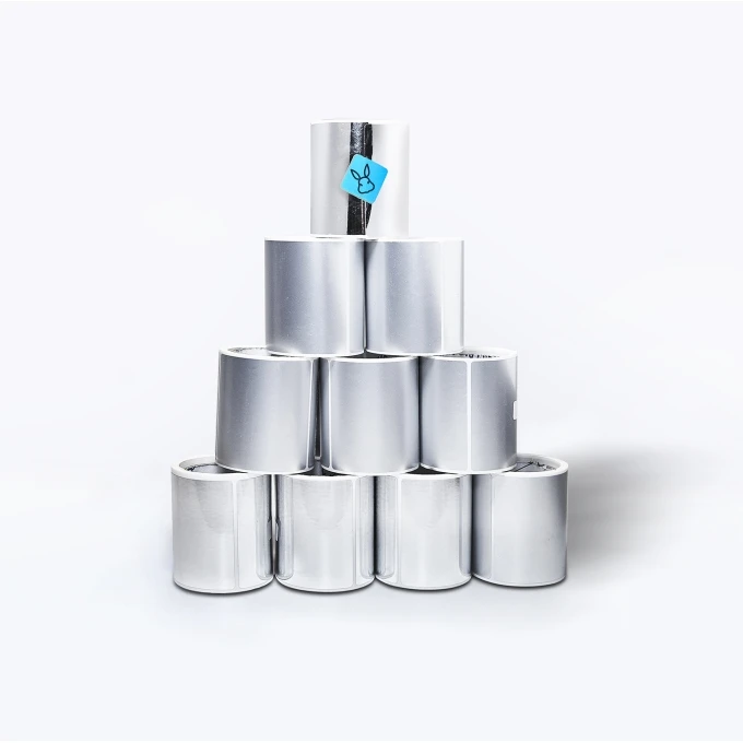 Печать металлизированных этикеток