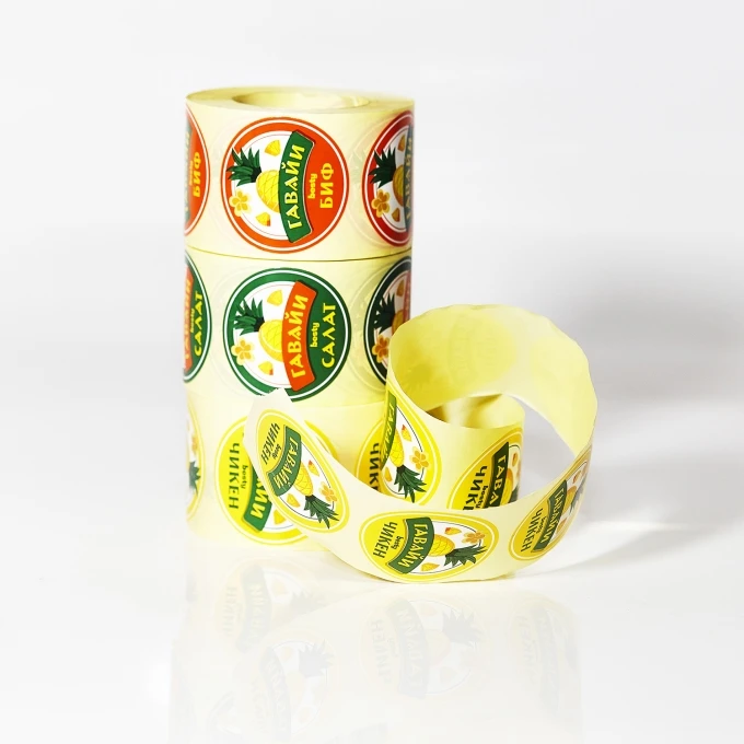 Печать сухих этикеток