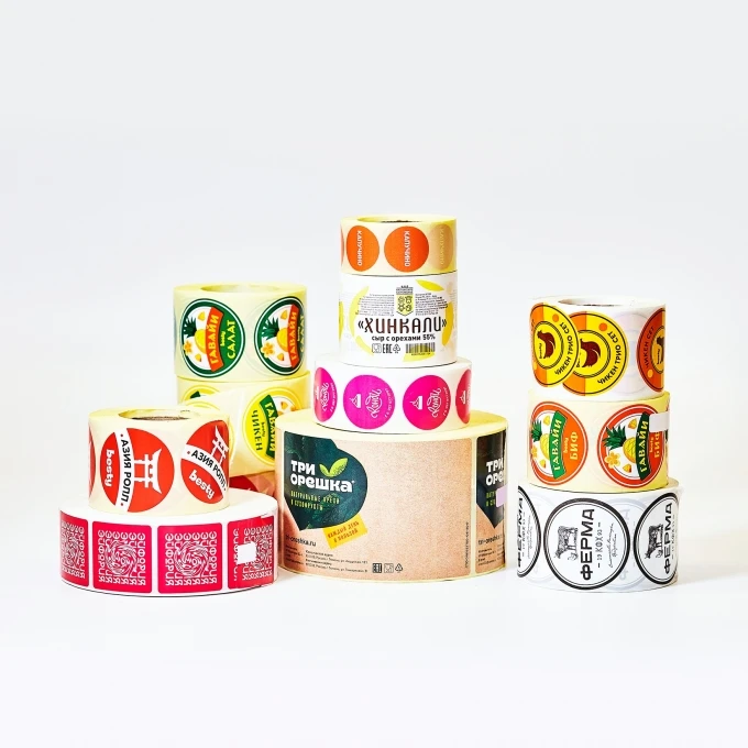 Печать сухих этикеток