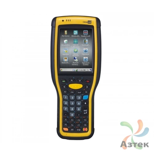 Терминал сбора данных CipherLab 9730-X2-38K-5400 1D/2D CMOS-имиджер темный 4 Гб, 38 кл., Windows, Extra Long Range, Bluetooth, WiFi, БП, кабель с защелкой USB, блок питания