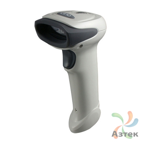 Сканер штрих-кода Cino F680 1D  Image, светлый ручной, USB-HID, USB-COM, подставка