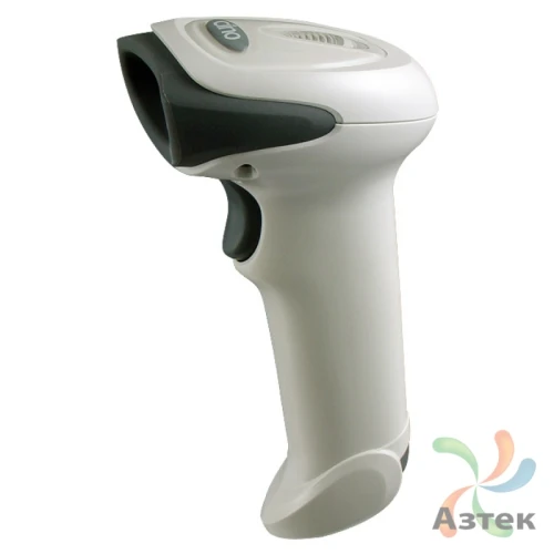 Сканер штрих-кода Cino F680BT 1D  Image, светлый беспроводной, Bluetooth, PS/2 кабель, базовая станция
