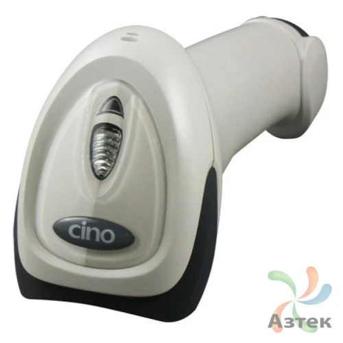 Сканер штрих-кода Cino F680BT 1D  Image, светлый беспроводной, Bluetooth, PS/2 кабель, базовая станция
