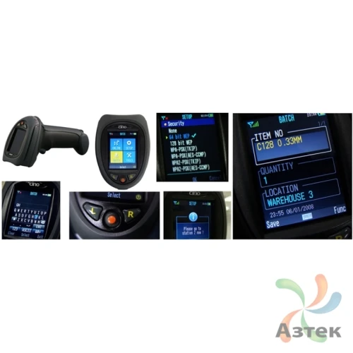 Сканер штрих-кода Cino F790WD 1D  Image, темный беспроводной, WiFi, USB кабель