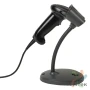 Сканер штрих-кода Honeywell 3800g 1D  Image, темный ручной, USB-HID, USB-COM