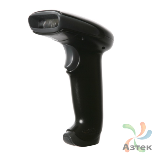 Сканер штрих-кода Honeywell 3800g 1D  Image, темный ручной, USB-HID, USB-COM