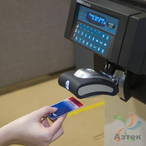 Сканер штрих-кода Honeywell Genesis 7580 2D  Image, темный стационарный, USB кабель, блок питания, ЕГАИС