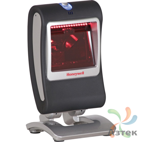 Сканер штрих-кода Honeywell Genesis 7580 2D  Image, темный стационарный, USB кабель, блок питания, ЕГАИС