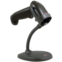 Сканер штрих-кода Honeywell Voyager 1250G 1D  Лазерный, темный ручной, интерфейс USB/HID с эмуляцией COM и PS/2, подставка