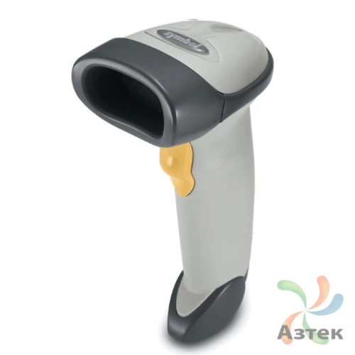 Сканер штрих-кода Motorola LS2208 1D  Лазерный, светлый ручной, USB кабель, подставка