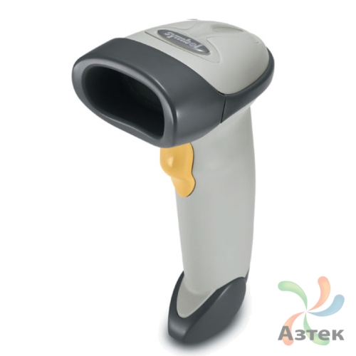 Сканер штрих-кода Motorola LS2208 1D  Лазерный, светлый ручной, PS/2 кабель, подставка