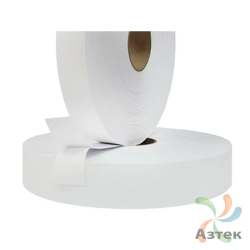 Нейлоновая лента клеевая 40мм х 200м втулка 76 мм, цвет - белый	