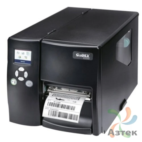 Принтер этикеток Godex EZ-2250i термотрансферный 203, LCD, Ethernet, USB, USB Host, RS-232, 011-22iF32-000