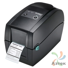 Принтер этикеток Godex RT200 термотрансферный 203, Ethernet, USB, RS-232, 011-R20E52-000