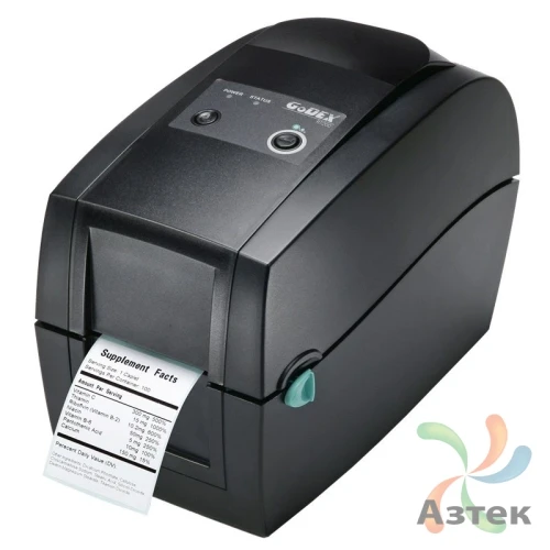 Принтер этикеток Godex RT230 термотрансферный 300, Ethernet, USB, RS-232, 011-R23E02-000