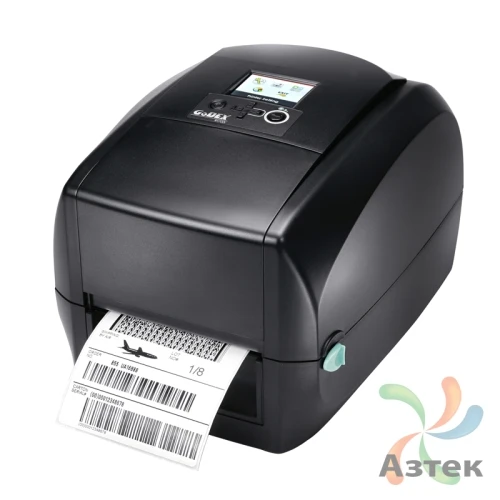 Принтер этикеток Godex RT700i термотрансферный 203, LCD, Ethernet, USB, RS-232, 011-70iF02-000