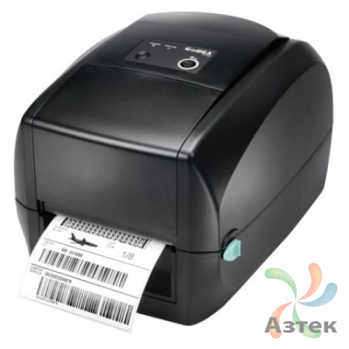 Принтер этикеток Godex RT730 термотрансферный 300, Ethernet, USB, RS-232, 011-R73E02-000