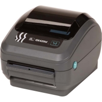 Принтер этикеток Zebra GK420d термо 203 dpi, USB, RS-232, отделитель, GK42-202521-000