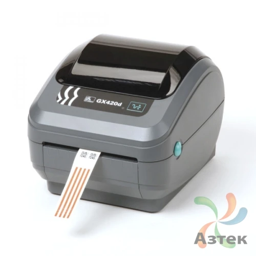 Принтер этикеток Zebra GX420d термо 203, USB, RS-232, GX42-202520-000