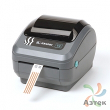 Принтер этикеток Zebra GX420d термо 203, USB, RS-232, отделитель, GX42-202521-000