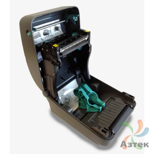 Принтер этикеток Zebra GX420t термотрансферный 203, USB, RS-232, отрезчик, GX42-102522-000