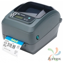 Принтер этикеток Zebra GX420t термотрансферный 203, LCD, WiFi, USB, RS-232, GX42-102720-000