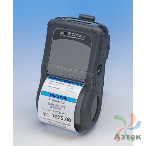 Принтер этикеток Zebra QL 320 Plus термо 203, LCD, Bluetooth, USB, RS-232, Q3D-LUBCE011-00