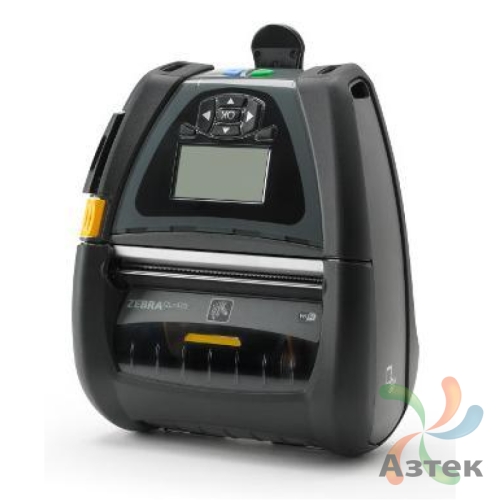 Принтер этикеток Zebra Qln420 термо 203, LCD, Ethernet, WiFi, USB, RS-232, QN4-AUNAEE11-00
