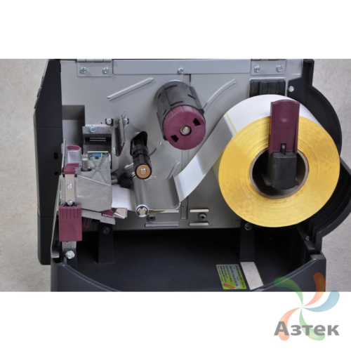 Принтер этикеток Zebra S4M термотрансферный 203, LCD, USB, RS-232, S4M00-200E-0100T