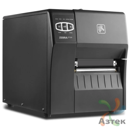 Принтер этикеток Zebra ZT220 термотрансферный 203, Ethernet, USB, RS-232, ZT22042-T0E200FZ