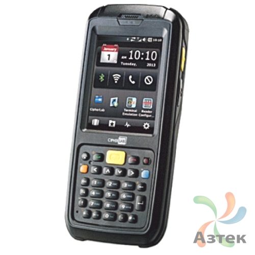 Терминал сбора данных CipherLab 6090-L 1D Лазерный темный 4 Гб, Windows, Bluetooth, WiFi, 3G, GPS, БП, камера, блок питания