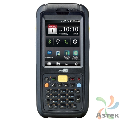 Терминал сбора данных CipherLab 6090-L 1D Лазерный темный 4 Гб, Windows, Bluetooth, WiFi, 3G, GPS, БП, камера, блок питания