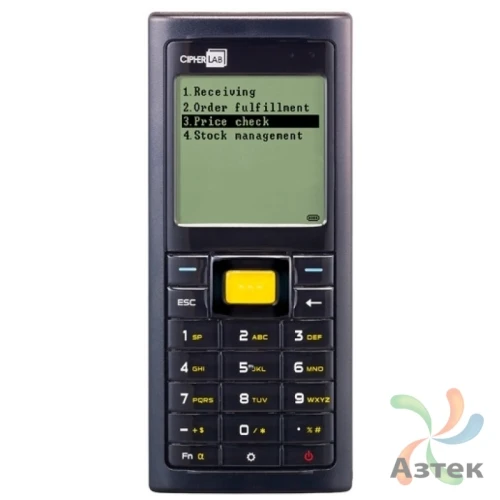 Терминал сбора данных CipherLab 8200C 1D Linear Imager темный 8 Мб, 24 кл., БП, без подставки, кабель USB, ПО для 1с, блок питания