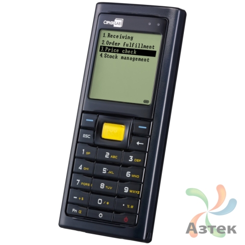Терминал сбора данных CipherLab 8230-2D 1D/2D CMOS-имиджер темный 8 Мб, 24 кл., Bluetooth, WiFi, без подставки, кабель USB, ПО для 1с, блок питания