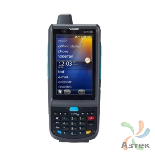 Терминал сбора данных Unitech PA690 1D Лазерный 512 Мб, 26 кл., Windows, Bluetooth, WiFi, БП, кабель USB, блок питания