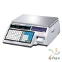 Весы CAS CL5000J-15IB Ethernet RS-232 настольные торговые до 15 кг, нержавеющая сталь с печатью этикеток