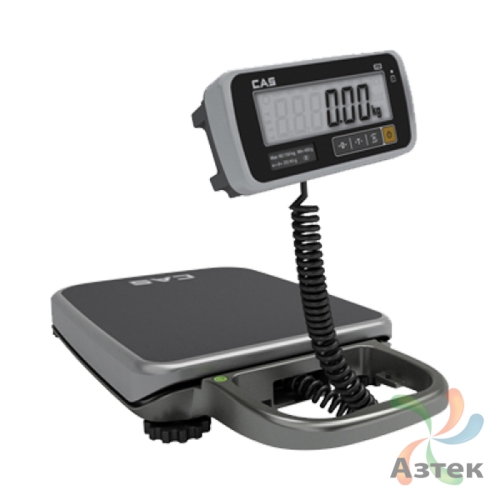 Весы CAS PB-200 RS-232 напольные товарные до 200 кг, нержавеющая сталь
