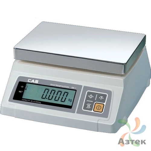 Весы CAS SW-10W (DD) настольные порционные до 10 кг